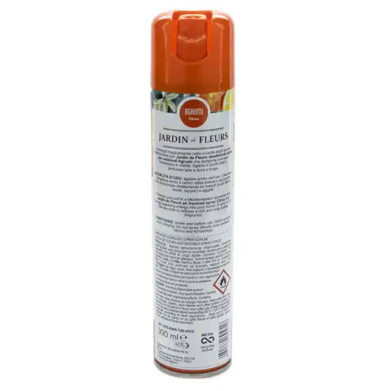 Jardin de Fleurs Spray Odorizant Citrus 300 ml Bax 6 buc.